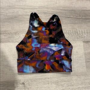 Lululemon Multicolor Strappy Sports Bra